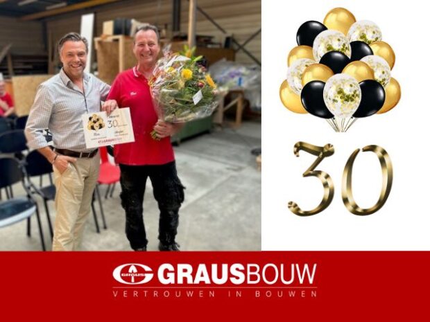 Ron Cuijpers 30 jaar in dienst